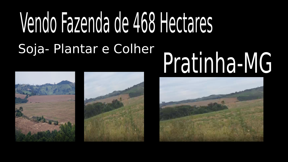 Vendo Fazenda de 468 Hectares- Pratinha-MG capa01