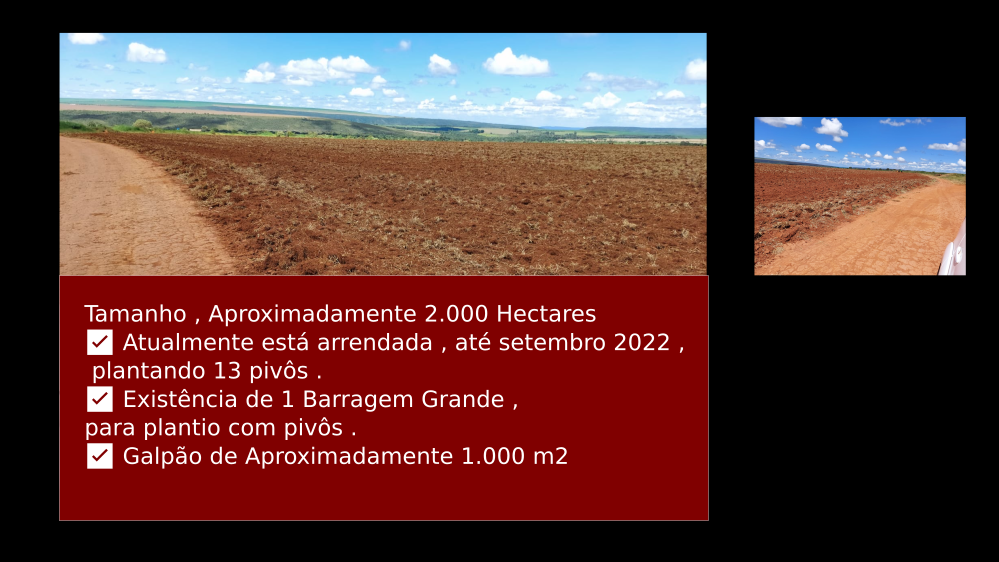 Vendo Fazenda de 2000 Hectares- Água Fria de Goiás - GO c11