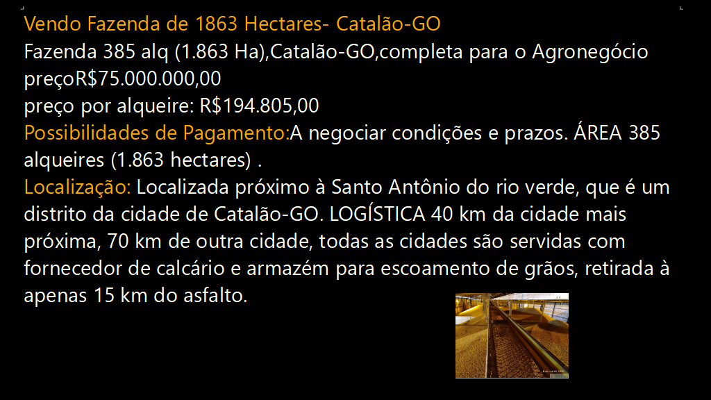 Vendo Fazenda de 1863 Hectares- Catalão-GO (4)