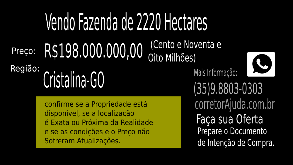 Vendo Fazenda de 2220 Hectares- Cristalina-GO (6)