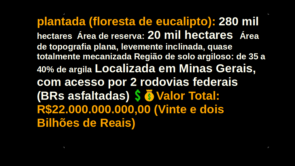 Vendo Fazende de EUCALIPTO 300 Mil Hectares- João Pinheiro-MG (2)
