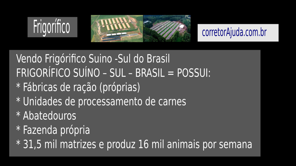 Vendo Frigórifico Suino -Sul do Brasil (3)