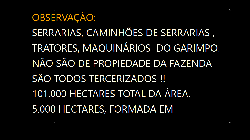 Vendo Fazenda de 101000 Hectares-Mato Grosso Rondônia e Amazonas (8)