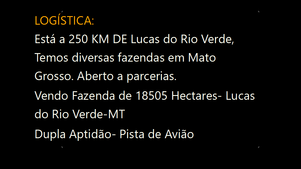 Vendo Fazenda de 18505 Hectares- Lucas do Rio Verde-MT (7)