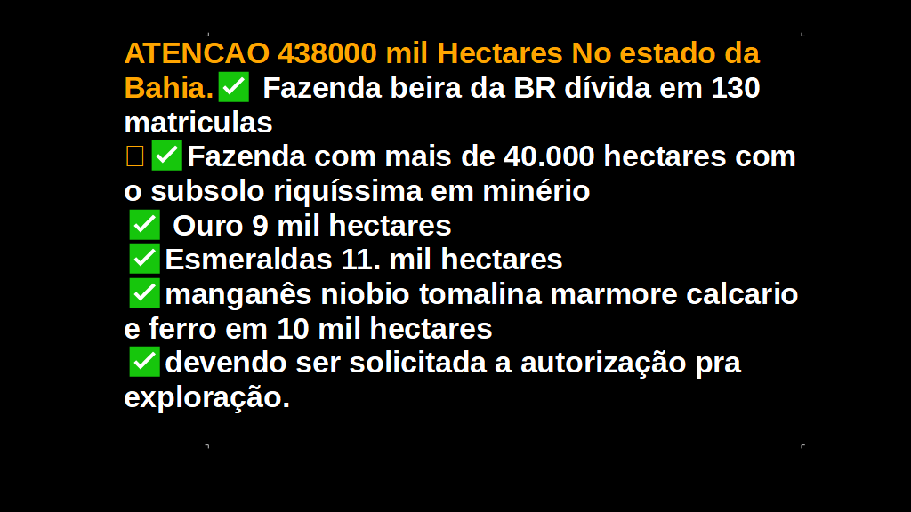 Vendo Fazenda de 438000 Hectares- Bahia (21)