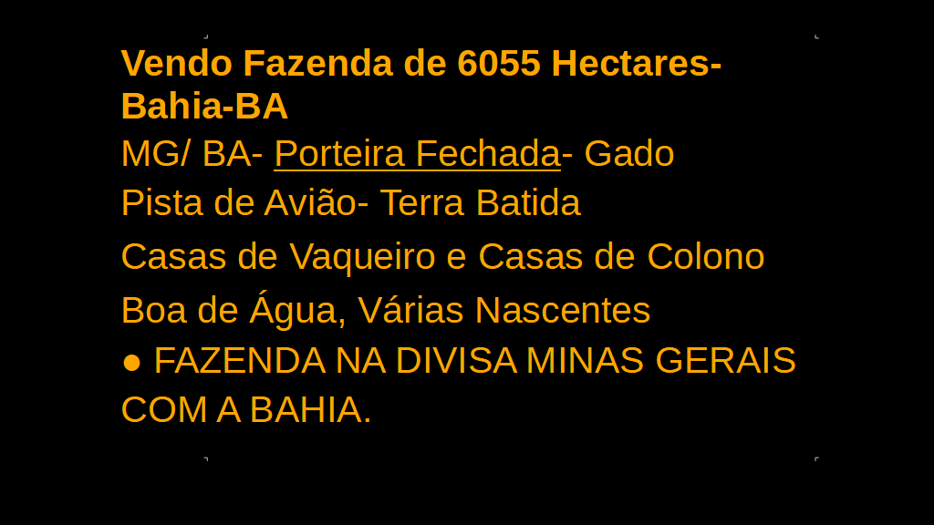 Vendo Fazenda de 6055 Hectares-Bahia-BA (1)