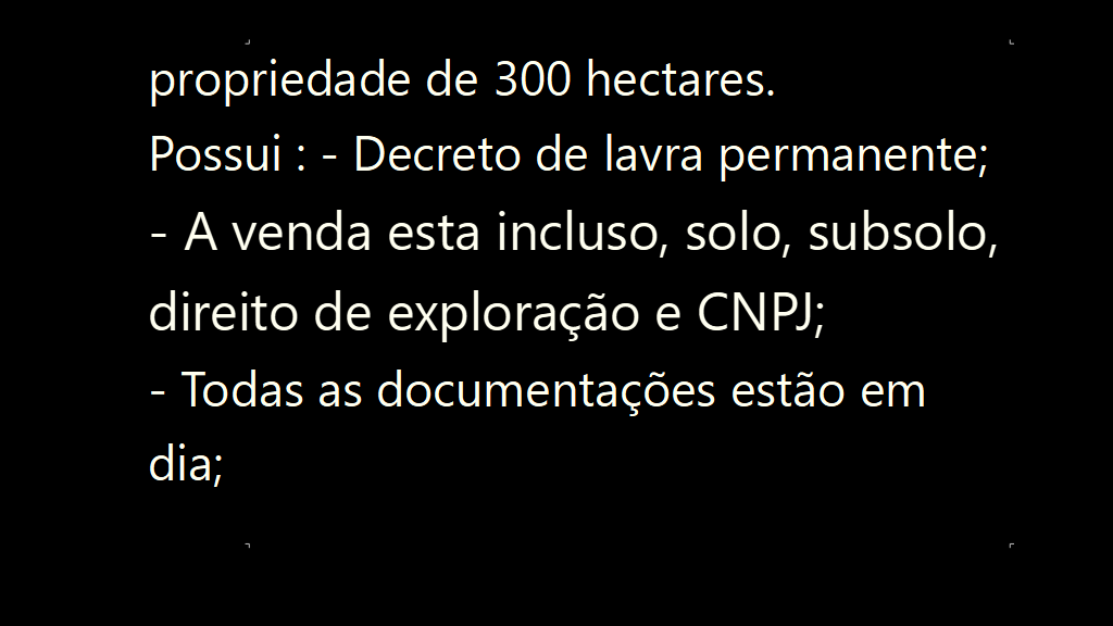 Vendo Mineradora de Ouro Bahia- Brasil (2)