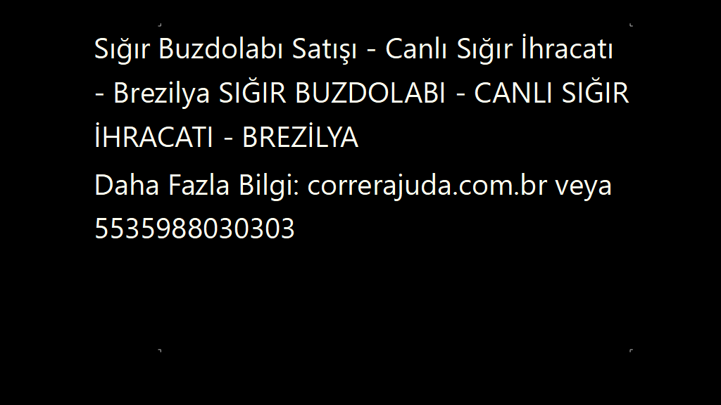 Vendo Frigorífico Bovino Exportação Gado Vivo Brasil- Turco (1)