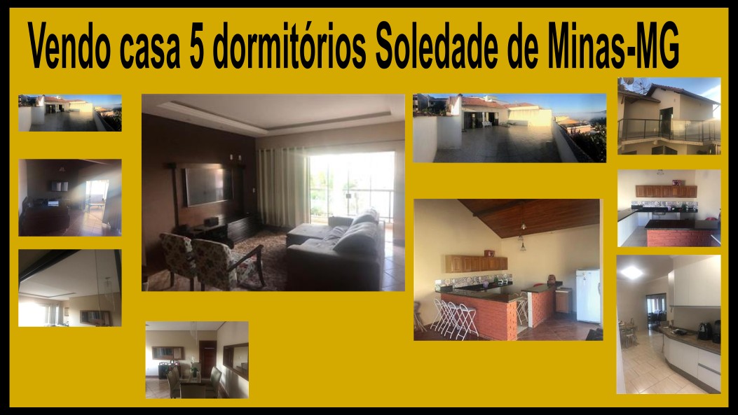 Vendo casa 5 dormitórios Soledade de Minas-MG (1)