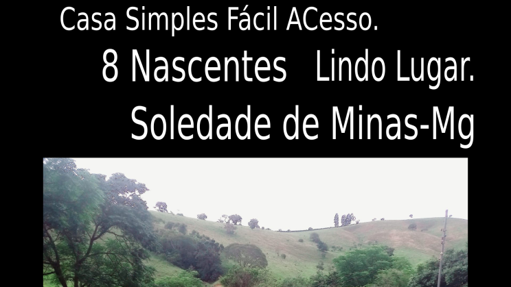 VENDO SITIO DE 38 HECTARES SOLEDADE DE MINAS