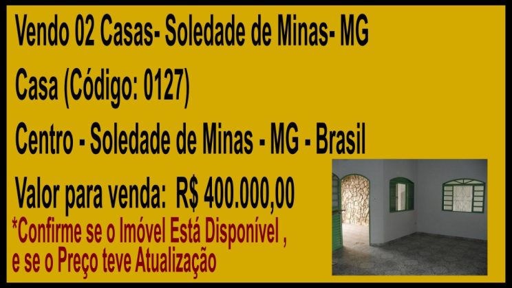 Vendo 02 Casas- Soledade de Minas- MG (4)