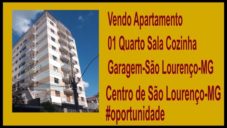 Vendo Apartamento 01 Quarto Sala Cozinha- São Lourenço-MG (4)