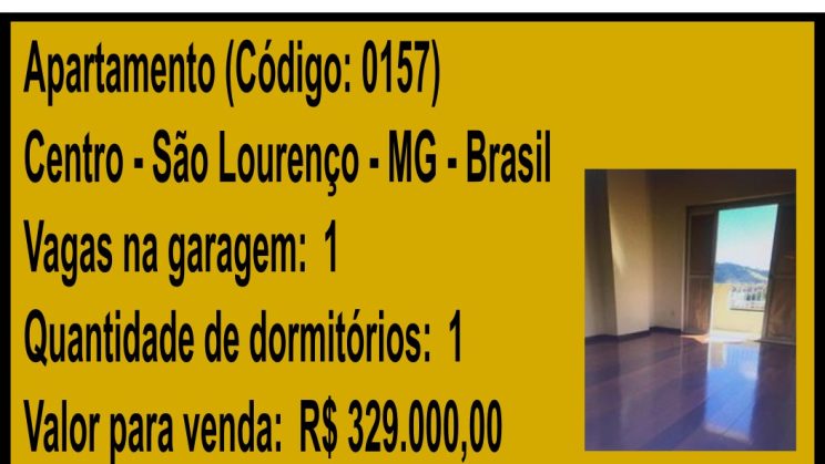 Vendo Apartamento 01 Quarto - São Lourenço - MG (4)