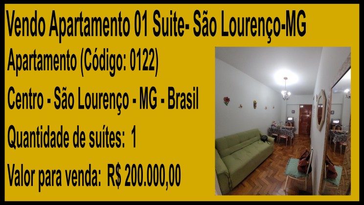 Vendo Apartamento 01 Suite- São Lourenço-MG (1)