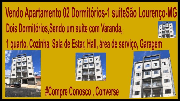 Vendo Apartamento 02 Dormitórios-Avenida Principal- São Lourenço-MG (1)