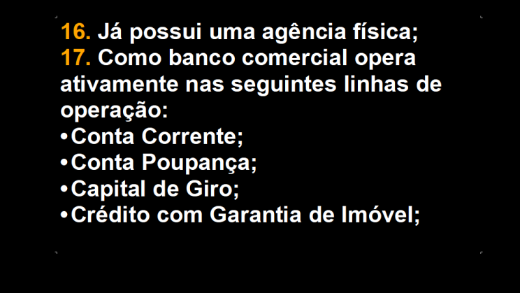 Vendo Banco de Capital Privado Nacional Brasileiro (10)