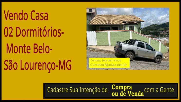 Vendo Casa 02 Dormitórios- Monte Belo-São Lourenço-MG f 01 (25)
