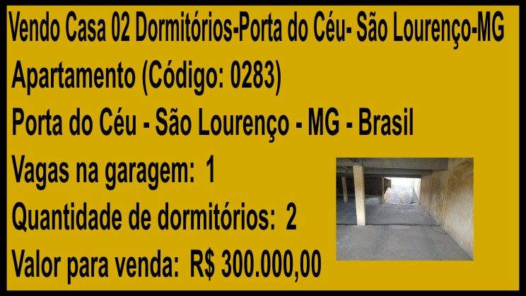 Vendo Casa 02 Dormitórios-Porta do Céu- São Lourenço-MG (6)