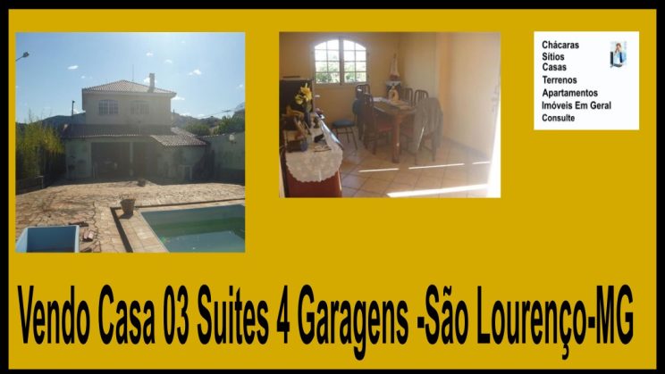 Vendo Casa 03 Suites 4 Garagens -São Lourenço-MG (3)