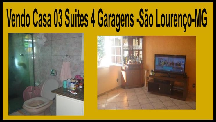 Vendo Casa 03 Suites 4 Garagens -São Lourenço-MG (4)