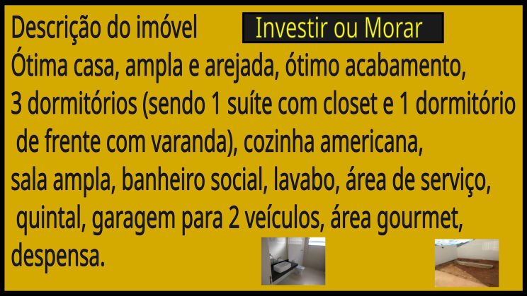 Vendo Casa 3 Dormitórios-Solar dos Lagos-São Lourenço-MG a 1 (2)