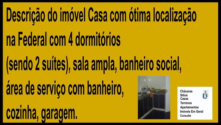 Vendo Casa 4 Dormitórios- Federal- São Lourenço-MG 0001 (6)