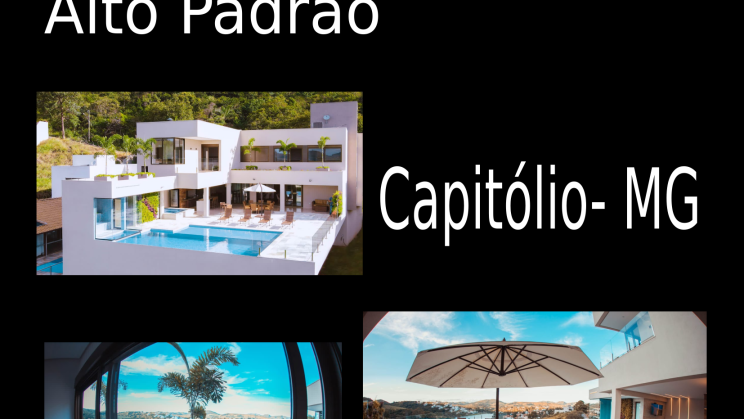 Vendo Casa Alto Padrão- Escarpas do Lago- Capitólio-MG