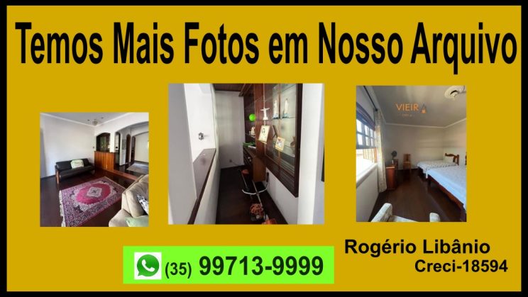 Vendo Casa Com 4 Dormitórios, 3 Suites- São Lourenço-MG (001)