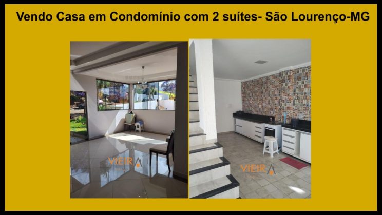 Vendo Casa Condomínio Vila Bela, 2 suites- São Lourenço-MG (17)