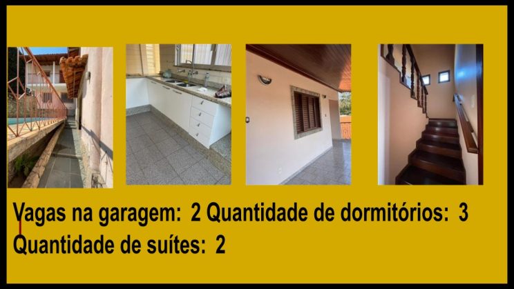 Vendo Casa com 03 Dormitórios-Sendo 02 Suites- Federal-São Lourenço-MG (27)