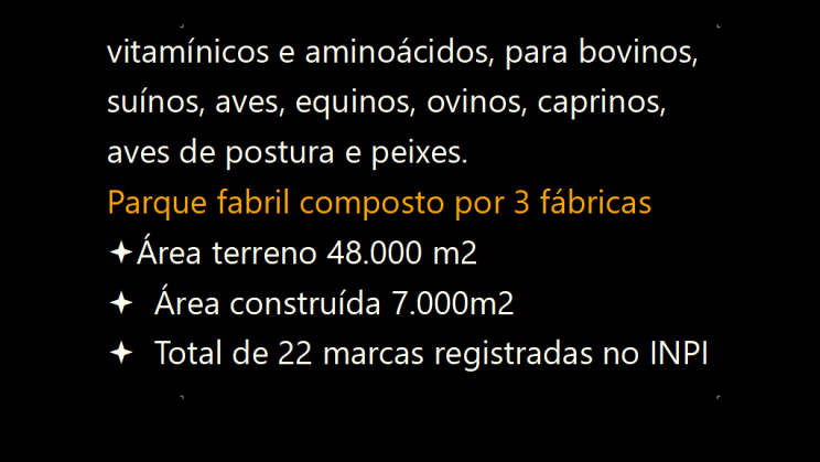 Vendo Empresa de Nutrição Animal- Brasil (2)