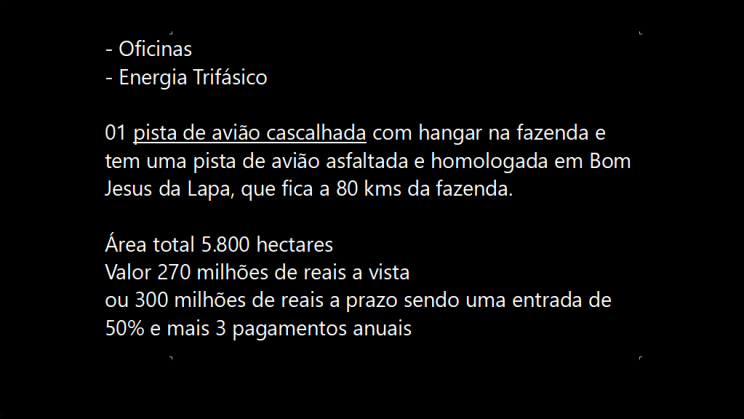 Vendo Fazenda 5800 Hectares- Santana-BA (3)
