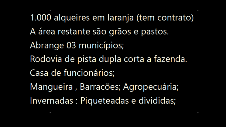 Vendo Fazenda 7150 Alqueires- São Paulo- Interior (2)