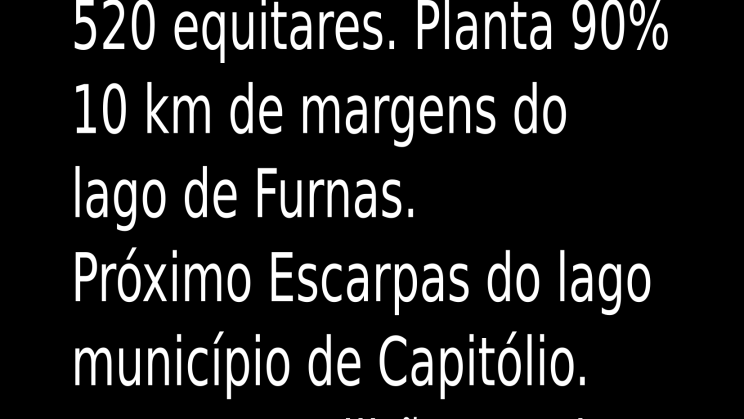 Vendo Fazenda de 1.238,54 hectares- Pimenta-MG CAPA 2