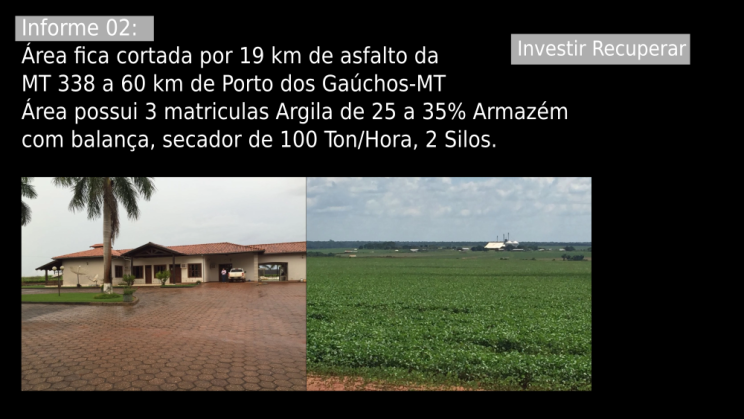 Vendo Fazenda de 18580 Hectares- Porto dos Gaúchos-MT c07