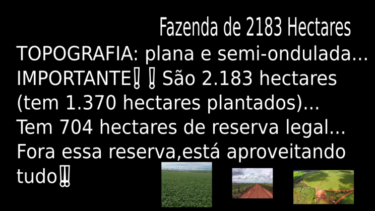 Vendo Fazenda de 2183 Hectares - Planaltina-GO capa 07