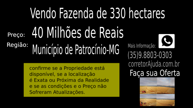 Vendo Fazenda de 330 hectares Município de Patrocínio-MG c1 (4)