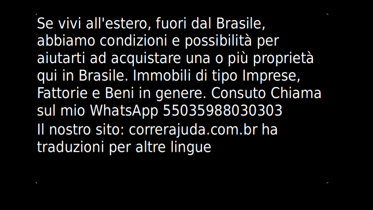 Vendo Fazenda de 438000 Hectares- Bahia- Brasil Italiano (7)