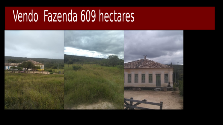 Vendo Fazenda de 609 Hectares -Pedra Azul- MG c01