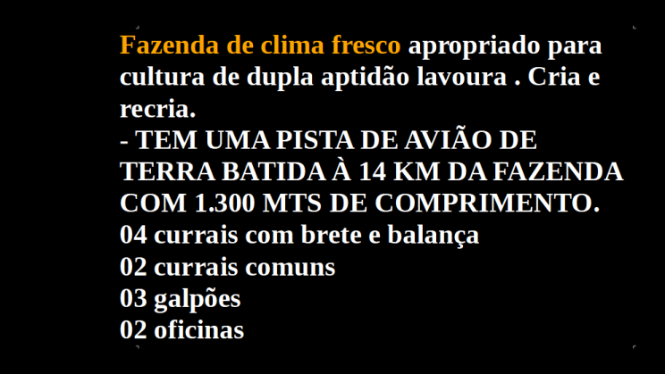 Vendo Fazenda de 6100 Hectares- no Norte de Minas Gerais (4)