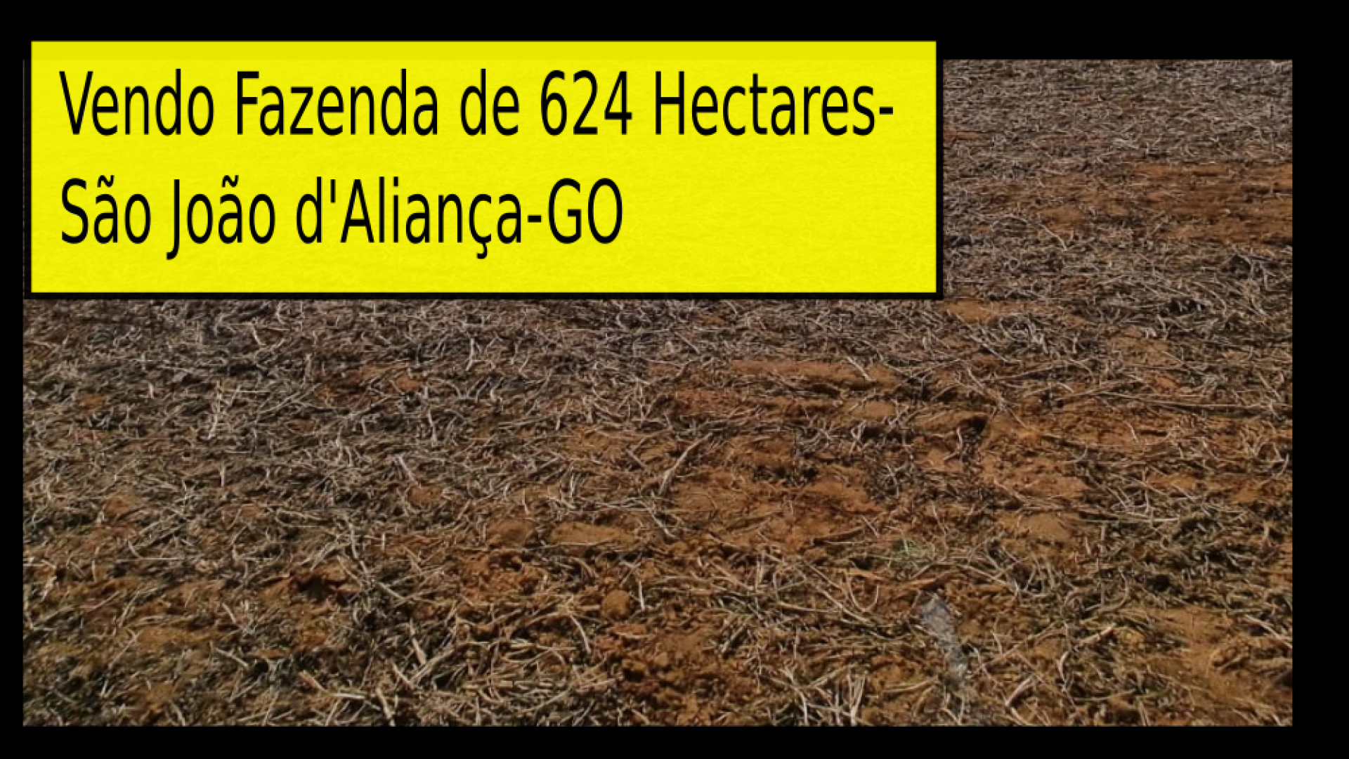 Vendo Fazenda de 624 Hectares- São João d'Aliança-GO c01