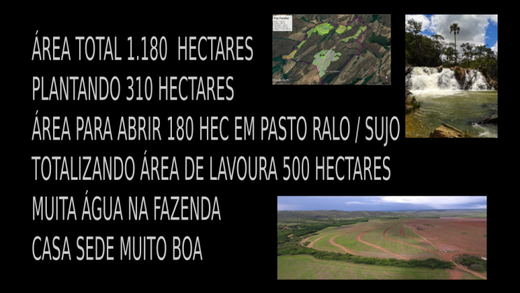 Vendo Linda Fazenda de 1180 Hectares Água Fria de Goiás -GO 08