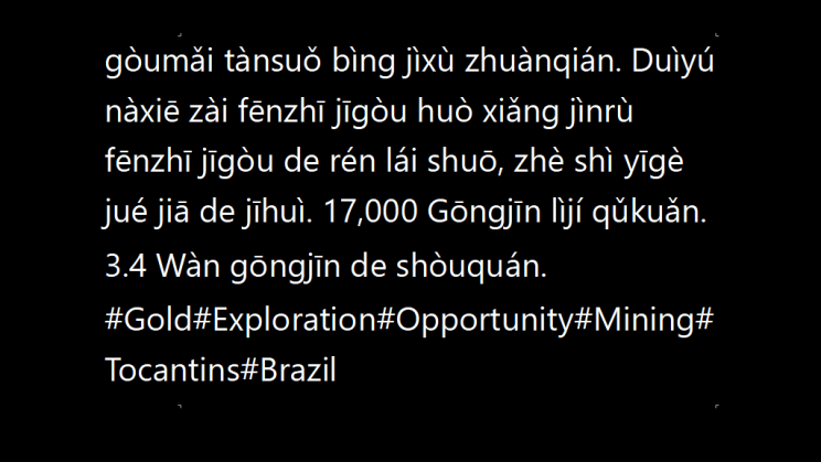 Vendo Mineradora de Ouro em Tocantins- Brasil- Chines (5)