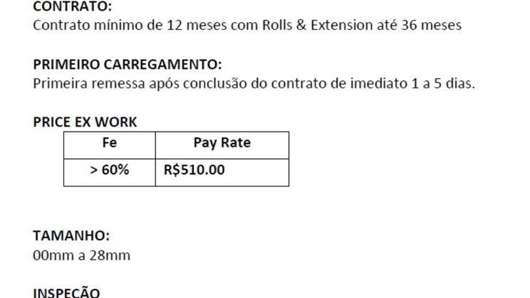 Vendo Minério de Ferro (6)