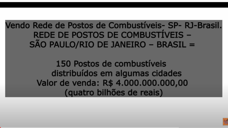 Vendo Rede de Postos de Combustíveis- SP- RJ-Brasil (8)
