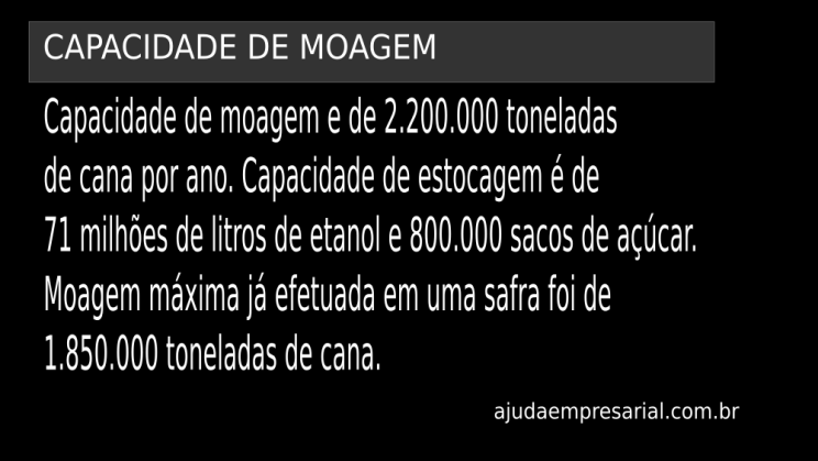 Vendo Usina de Açucar e Etanol- São Paulo-SP c02