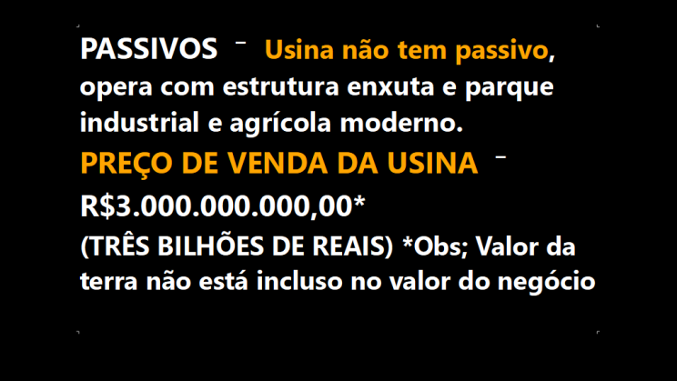 Vendo Usina de Alcool e Açucar (7)