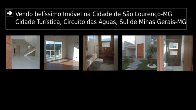 Vendo belíssimo Imóvel na Cidade de São Lourenço c 03