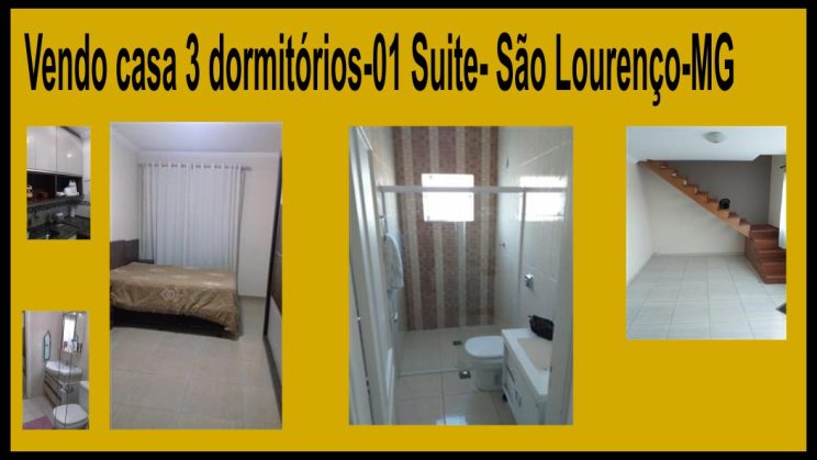 Vendo casa 3 dormitórios-01 Suite- São Lourenço-MG (4)