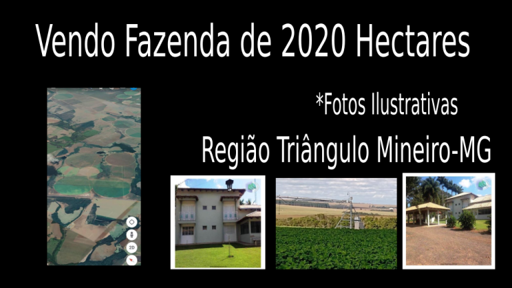 Vendo fazenda de 2020 Hectares- Triangulo Mineiro-MG c02